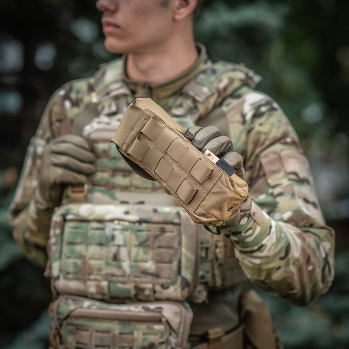 M-Tac Dobbelt Magasin Taske med Fastex Lukning