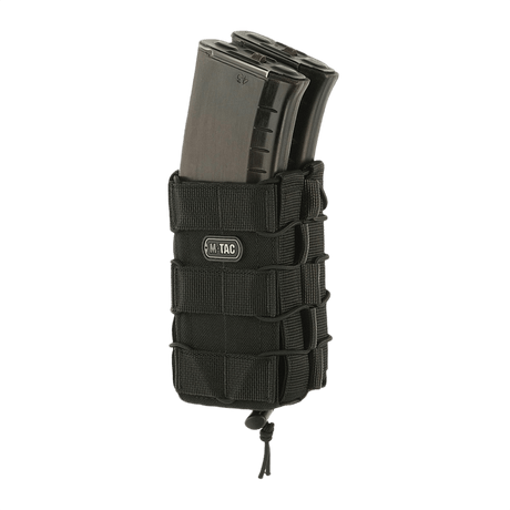 M-Tac Åben Dobbelt Magasintaske til AK, robust og skridsikkert design til sikker opbevaring af AK-magasinere.