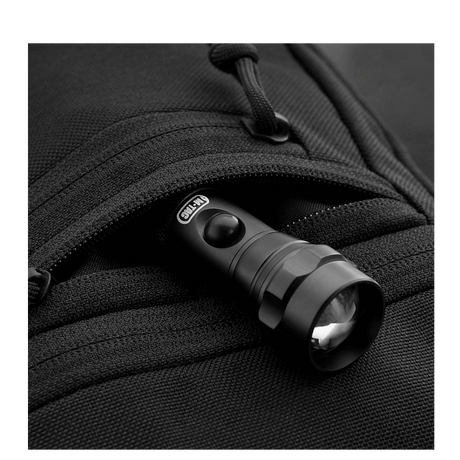 M-Tac Carry Sling Taske Elite Gen.IV i sort med slidstærkt tekstil og indvendigt velcro-hylster, galleri position 1.