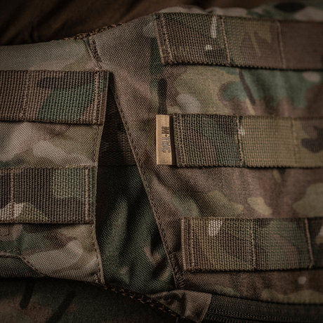 M-Tac War Belt ARMOR med MOLLE-webbing af høj kvalitet til taktisk brug, fremstillet i slidstærkt Cordura 500D