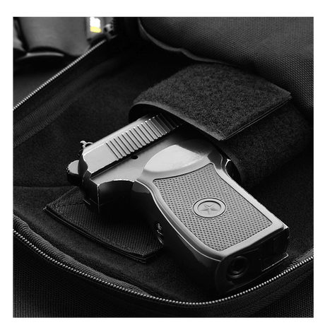 M-Tac Carry Sling Taske Elite Gen.IV med Velcro i sort nylon med universelt velcro-hylster til skjult pistolbæring, galleri position 1