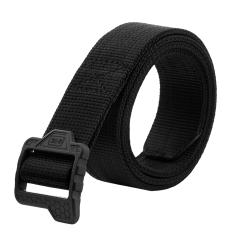 M-Tac Double Duty Taktisk Bælte Hex i sort nylon med robust spænde og slidstærk vævning, velegnet til taktisk brug, galleri position 1.
