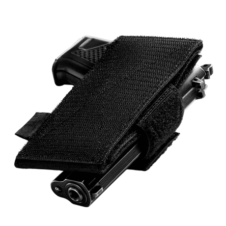 M-Tac CCW Hylster – Modulært Universal Hylster i sort med velcro-hook og loop til diskret bæring, galleri position 1.