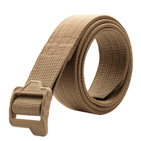 M-Tac Double Duty Taktisk Bælte i slidstærkt nylon med dobbelte bånd og forstærket søm, designet til langvarig brug, galleri position 1.