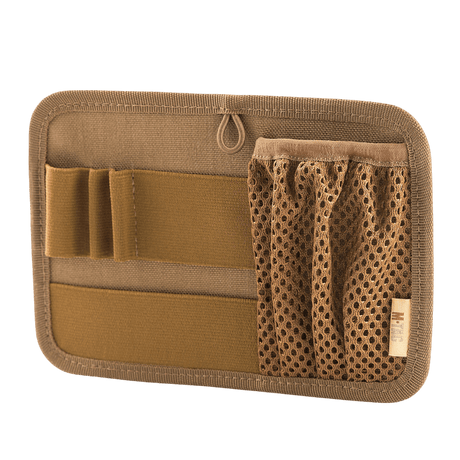 M-Tac Hook & Loop Low Profile Admin Panel i slidstærkt nylon med modulopbygget opbevaring og netlomme til fastgørelse på Velcro, galleri position 1
