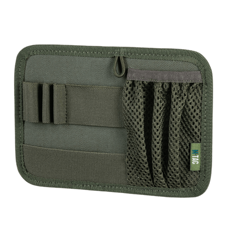 M-Tac Hook & Loop Low Profile Admin Panel i slidstærkt nylon med netlomme og elastiske holder til modulopbevaring, galleri position 1