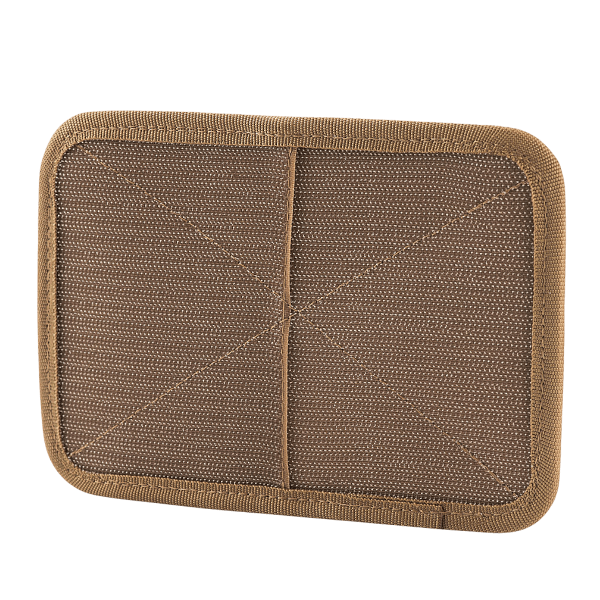 M-Tac Hook & Loop Low Profile Admin Panel front view, modulær organizer, beige stof med robuste syninger, ideel til tasker og rygsække