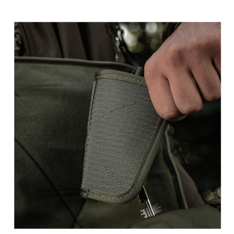 M-Tac Hook & Loop Low Profile Admin Panel i slidstærkt nylon til effektiv organisering på Velcro-panel, galleri position 1.
