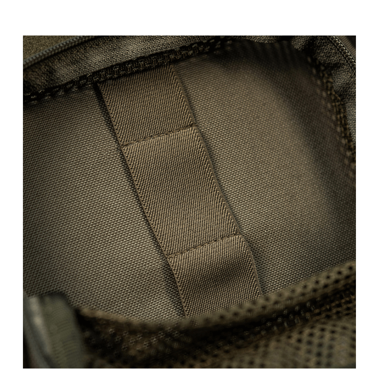 M-Tac Hook & Loop Utility Panel indvendig visning af lynlåslomme i panel til taskeorganisering, passer til 19x13 cm størrelse.