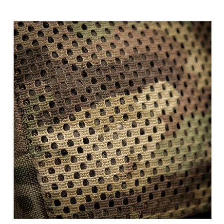 M-Tac Hook & Loop Utility Panel med modulært meshpanel i camouflage, designet til indvendig organisering, galleri position 1.
