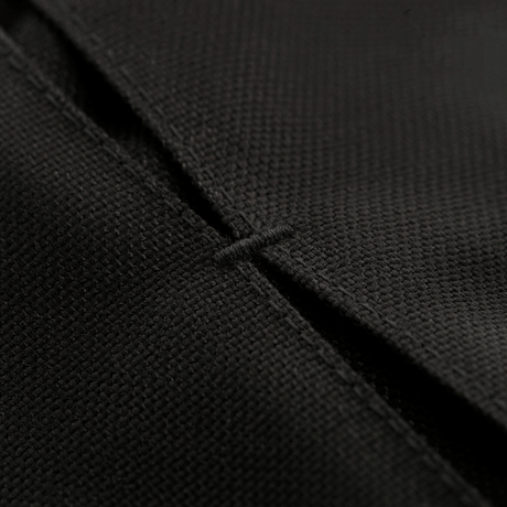 Nærbillede af syninger på M-Tac Mag Drop Pouch Elite med MOLLE-fastgørelser.