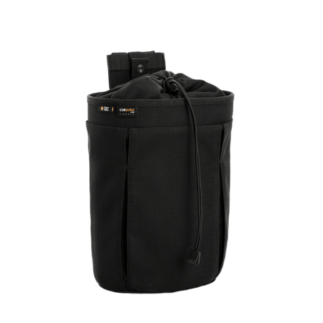 M-Tac Mag Drop Pouch Elite til hurtig magasinudskiftning med MOLLE-fastgørelser, sort design.