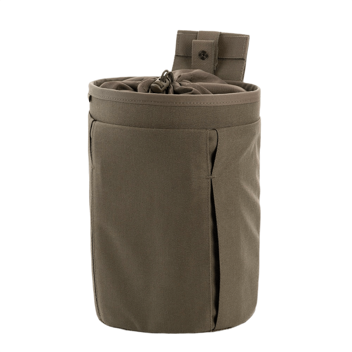 M-Tac Mag Drop Pouch Elite, taktisk taske med MOLLE-fastgørelser og hurtigt-udløsningssystem til sikker opbevaring og hurtig adgang.