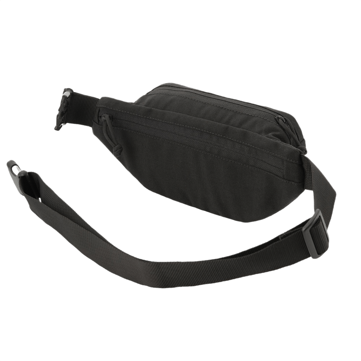 M-Tac Tactical Waist Bag Gen.II Elite i sort, lavet af slidstærk Cordura 1000D, designet til taktisk brug og hverdagsaktiviteter.