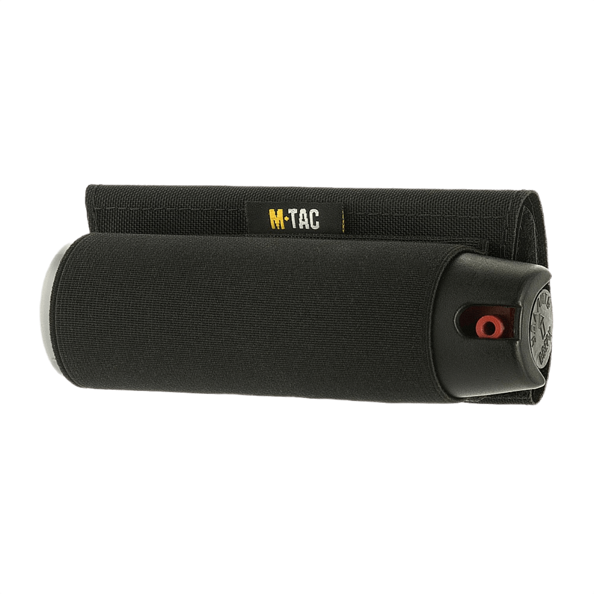 M-Tac Pepperspray-holder Gen.II i sort elastisk design til let og hurtig adgang til selvforsvarsspray