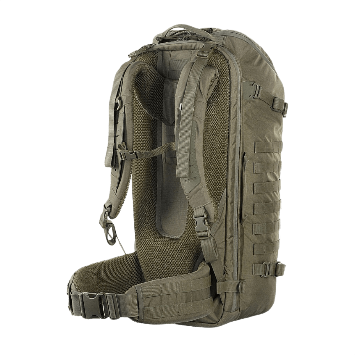 M-Tac Rygsæk Gen.II Elite Large i olivengrøn, holdbar Cordura bygning, perfekt til opbevaring og transport.