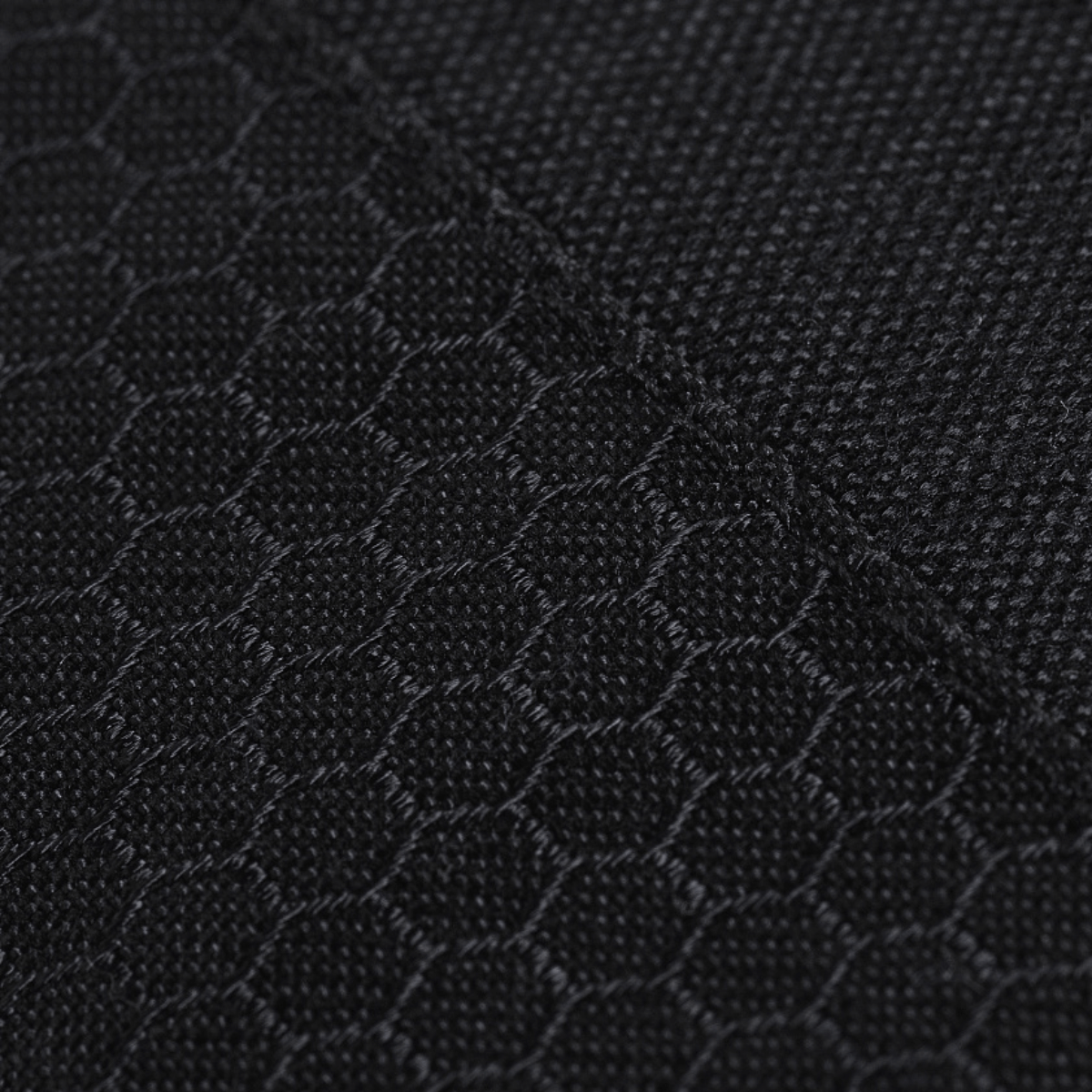 Nærbillede af Cordura-materiale fra M-Tac Tactical Weapon Case Backpack 125 cm Elite Hex GEN.II med sekskantet mønster