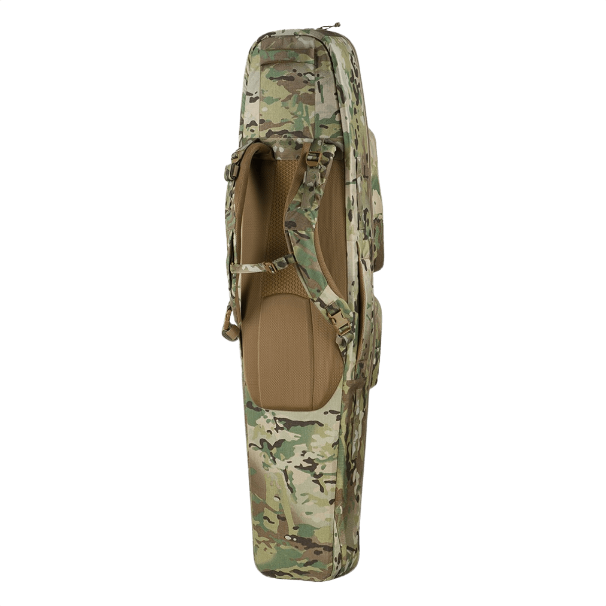 Camouflage M-Tac Gun Backpack Case 125 cm Gen.II Elite stående set fra siden