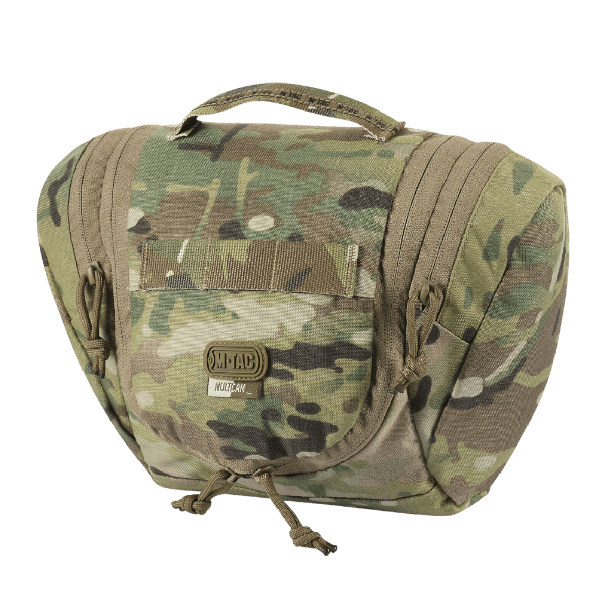 M-Tac Toilettaske Elite Gen.II camouflage rejsetaske til opbevaring af hygiejneartikler, kompakt og funktionel design.