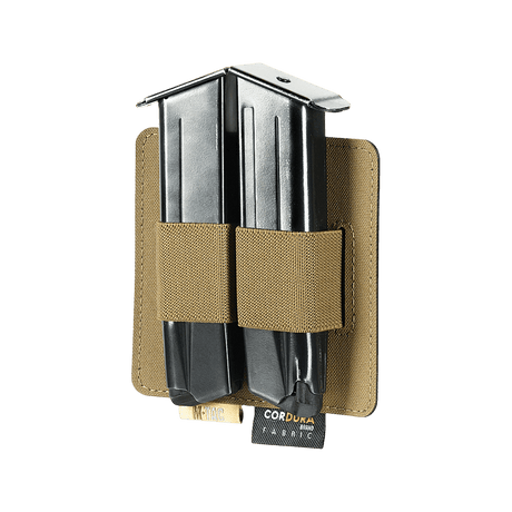 M-Tac Double Mag Pouch Hook Backed Magazine til to pistoler, passer i M-Tac tasker