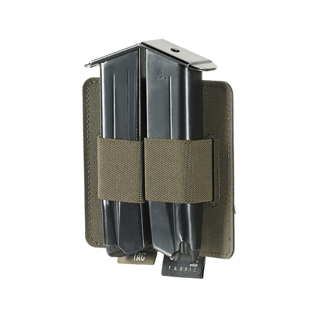 M-Tac Double Mag Pouch Hook Backed Magazine til opbevaring af magasiner med Velcro-fastgørelse i en M-Tac taske.