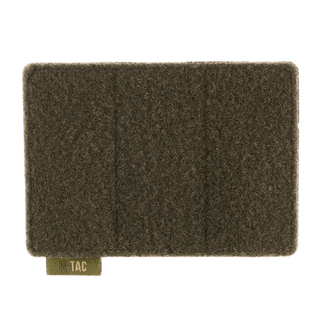 M-Tac Taktisk Morale Patch Display Board Hook og Loop Molle 120x85 med stabil plastbase til MOLLE-systemer og patch fastgørelse.