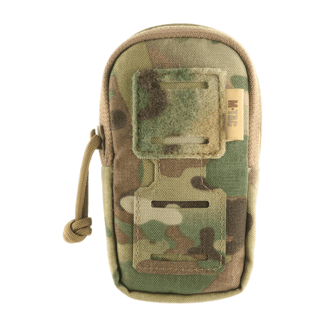 M-Tac PC Utility Pouch Elite i camouflage, alsidig CORDURA-pung med MOLLE-interface og Velcro-panel til patches.