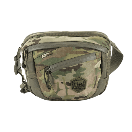 M-Tac Sphaera Hex Hardsling Taske Gen.II Elite i camouflage, kompakt og funktionel taske med Cordura stof og justerbar skulderrem.