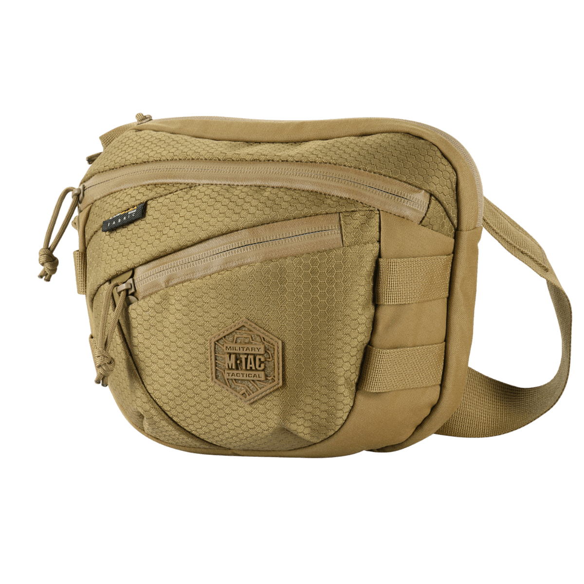 M-Tac Sphaera Hex Hardsling Taske Gen.II Elite i Cordura, kompakt og stilfuld taske med justerbar skulderrem og rum til skjult bæring.