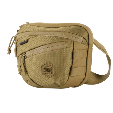M-Tac Sphaera Hex Hardsling Taske Gen.II Elite i Cordura, kompakt og stilfuld taske med justerbar skulderrem og rum til skjult bæring.