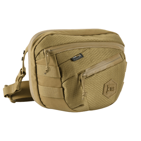 M-Tac Sphaera Hex Hardsling Taske Gen.II Elite i Cordura-materiale med justerbar skulderrem og hurtigåbningsfunktion