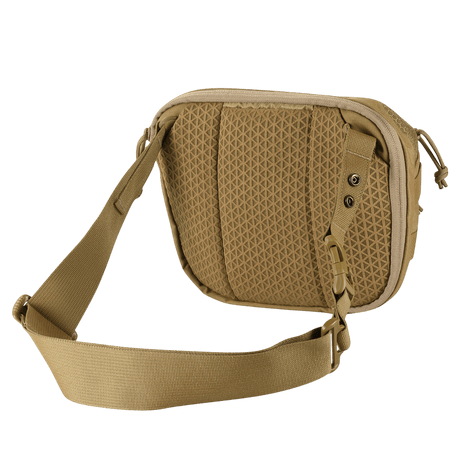 M-Tac Sphaera Hex Hardsling Taske Gen.II Elite, kompakt Cordura taske med justerbar skulderrem og skjult bæringskompartment.