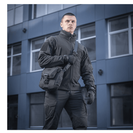 M-Tac Satellite Magnettaske Gen. II Elite Hex i sort Cordura Hex og Cordura 10 med NIJ-certificering, produktbillede galleri position 1.