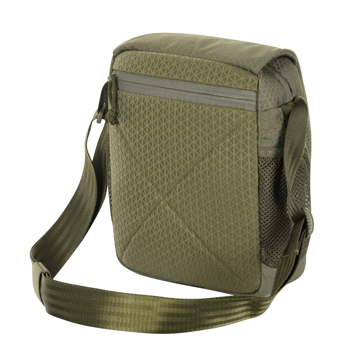 M-Tac Satellite Magnettaske Gen. II Elite Hex, robust Cordura organizer-taske med magnetlukning og YKK lynlåse, bagsidevisning.