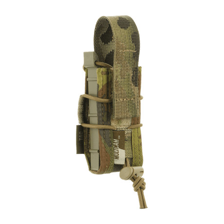 M-Tac Pistol Mag Pouch Gen.3 i Cordura 500D, designet til Glock, montering via MOLLE, ideel til multitools og taktiske lys.