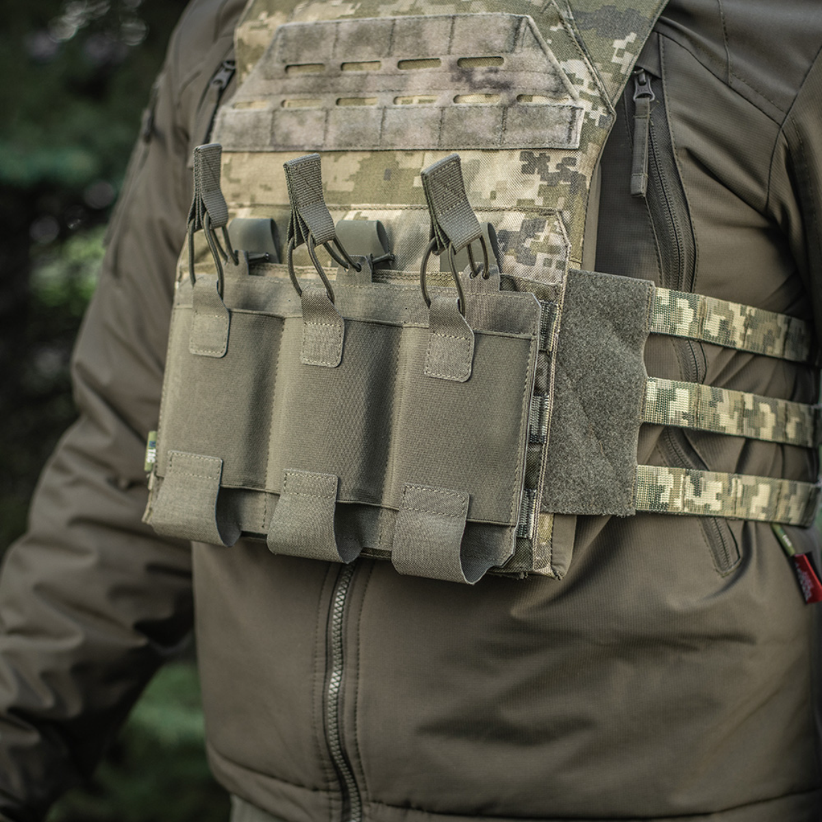 M‑Tac Elastisk Triple Magazine Pouch Elite