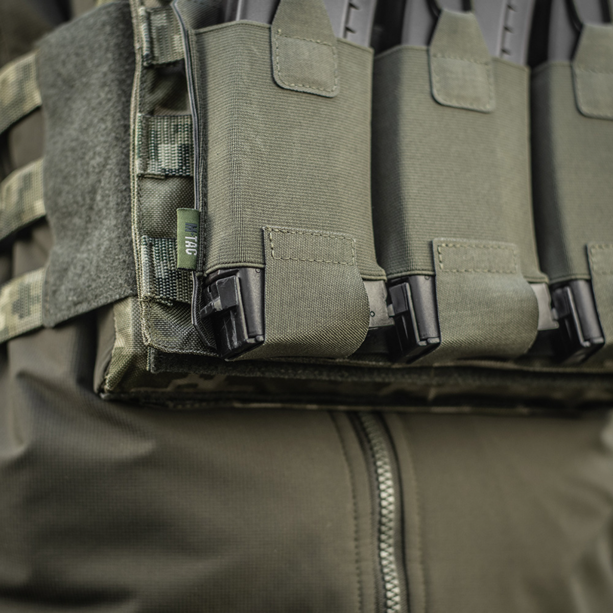 M‑Tac Elastisk Triple Magazine Pouch Elite