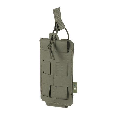M‑Tac Elastisk Single Magazine Pouch Elite til AK/AR magasin, lavet af Cordura 500D, kompatibel med MOLLE Laser Cut-monteringssystem.