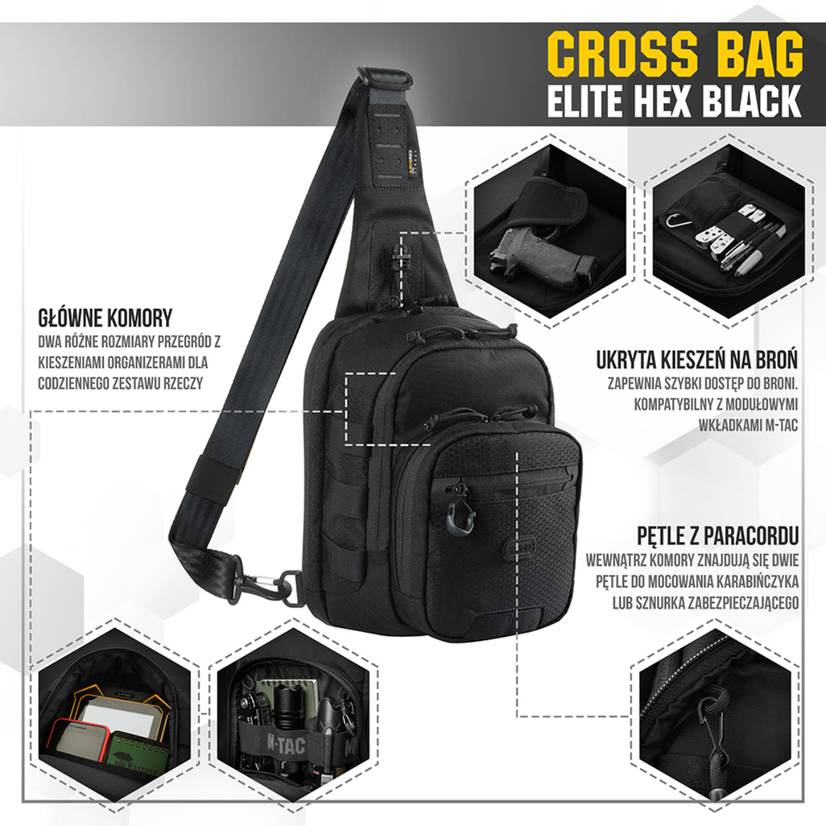M‑Tac Cross Bag Elite Hex