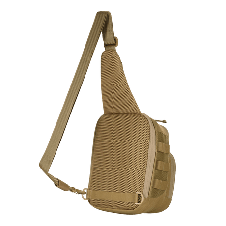 M‑Tac Cross Bag Elite Hex, taktisk sling pack, 5L, Cordura 500, MIL-SPEC stropper, perfekt til hverdag og udstyr.