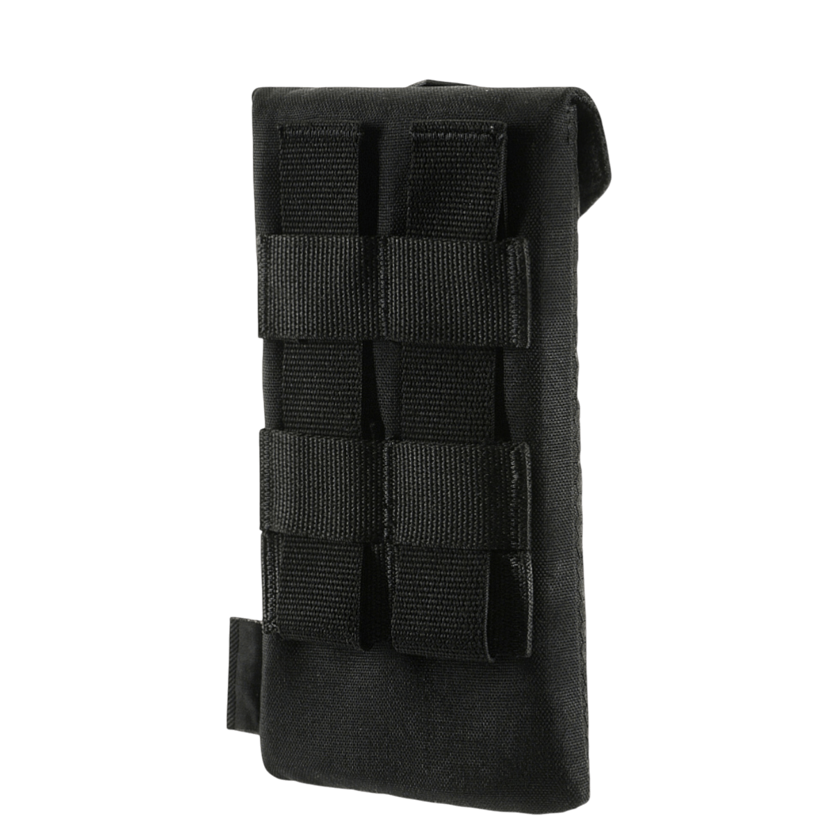 M-Tac Smartphone Lomme Elite Large Hex i slidstærk Cordura HEX materiale med magnetisk spænde, sort farve, op til 6,5 tommer.