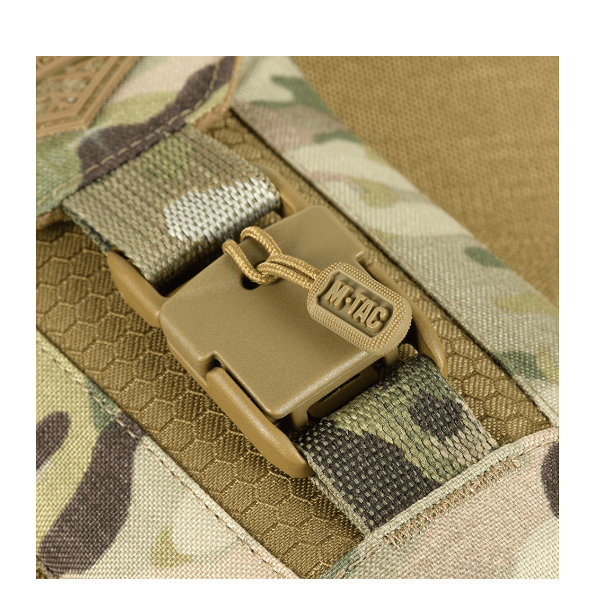 M-Tac Smartphone Lomme Elite Large Hex i CORDURA materiale med WJ magnetisk spænde til sikker smartphone opbevaring.