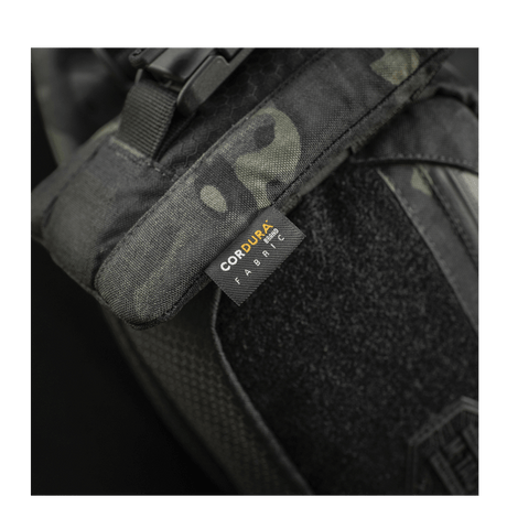 M-Tac Smartphone Lomme Elite Large Hex i slidstærk CORDURA HEX materiale, sort, tæthed 1000D, med WJ magnetisk spænde.