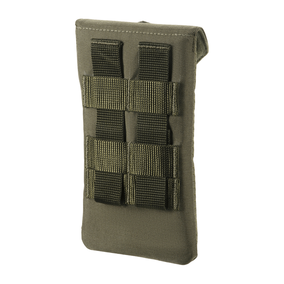M‑Tac Smartphone Pouch Elite Large Hex i robust Cordura med magnetisk WJ-spænde, ideel til opbevaring af smartphones op til 6.5 tommer.