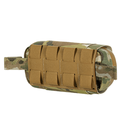 M‑Tac Horizontal Medical Pouch Elite i camouflagedesign med Cordura 500D og vandtæt YKK AquaGuard lynlås.