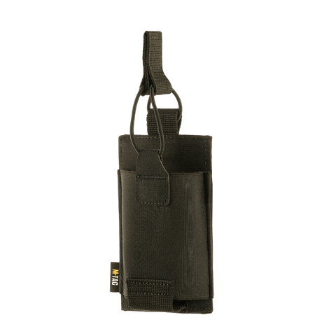 M-Tac Elastisk Lomme til 1 Magasin Elite Cordura i sort, slidstærkt materiale med sikker fastholdelse, teknisk visning galleri position 1.