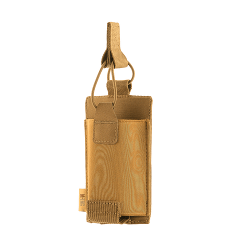 M-Tac Elastisk Lomme til 1 Magasin Elite Cordura i coyote med holdbart materiale og design til sikker fastholdelse, galleri position 1.