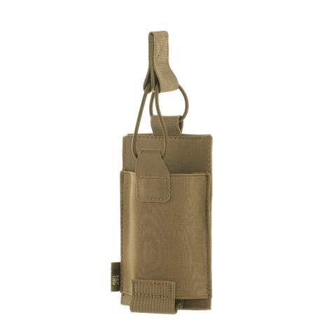 M-Tac Elastisk Lomme til 1 Magasin Elite Cordura i coyote med elastisk fastholdelse, holdbart materiale og teknisk visning galleri position 1.
