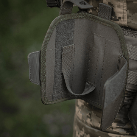 M-Tac Universal Taktisk Hylster Elite Venstre i lamineret Cordura 500D med justerbar åbning og NIJ-certificering, galleri position 1