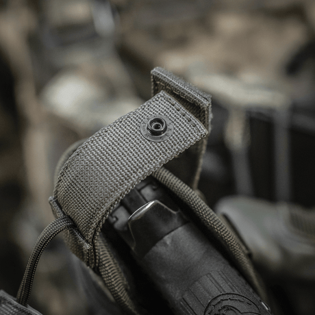 M-Tac Universal Taktisk Hylster Elite Venstre i lamineret Cordura 500D med justerbar størrelse og NIJ-certificering, galleri position 1.
